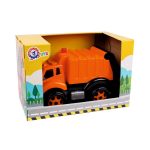 Απορριματοφόρο όχημα σε κουτί