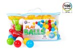Μπαλάκια παιχνιδότοπου, 100τμχ
